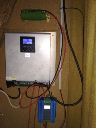 kleine Autarke Anlage mit einem Windrad Problem