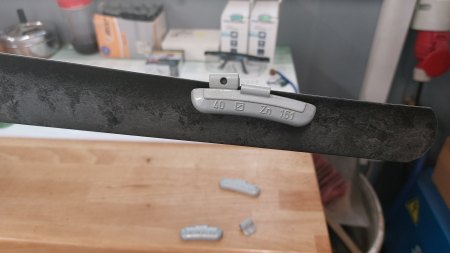 Gewichte in 1m Abstand