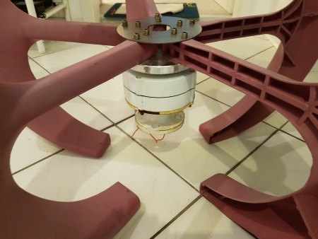 Vertikalwindrad auf Funktion testen