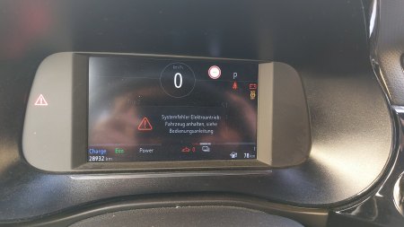 Fehler eAuto