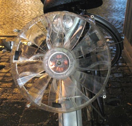 Fahrradbeleuchtung, kleiner Windgenerator, wer kennt ihn?