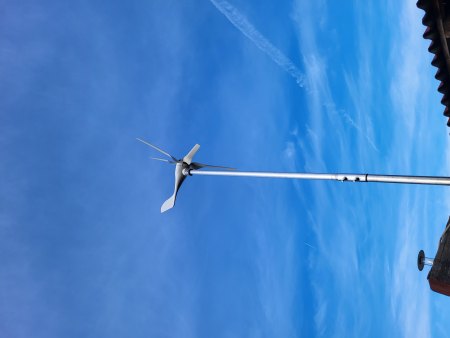 Windkraftanlage 500 W wie messen