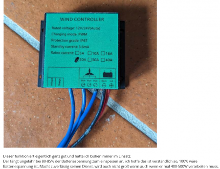 Scheibengenerator Axiales Windrad Wicklung ändern