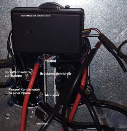 Spannungsverdopplung Gleichrichter drei Phasen Drehstrom