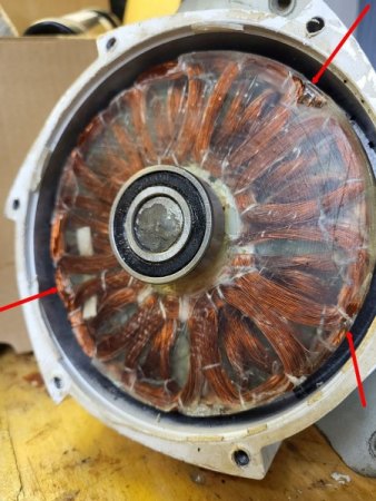 12V Generator Innenwicklung