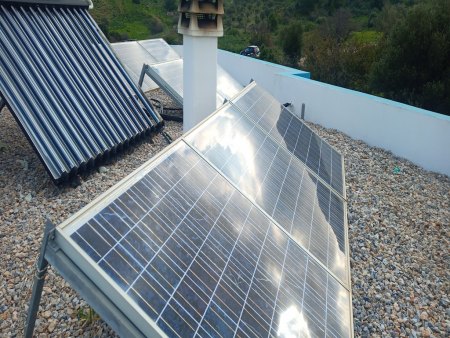 Erweiterung Solar-Inselanlage um Klein-Windkraftanlage