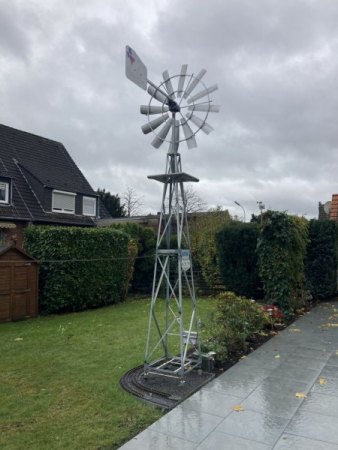 Erlaubnis gebraucht für ein 4,5 Meter Windrad ?