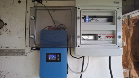Istabreeze Windsafe 2000 + SUN-1000G2-WAL-M + 6m Mast + Kippgelenk + Wandkonsole