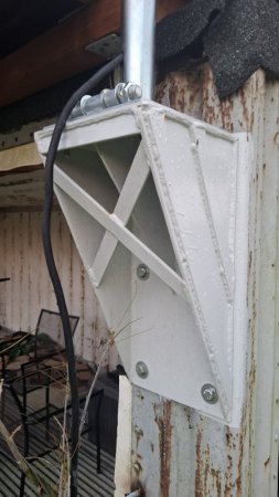 Istabreeze Windsafe 2000 + SUN-1000G2-WAL-M + 6m Mast + Kippgelenk + Wandkonsole