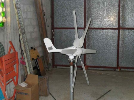 China-Windrad 6-Flügel Dm1,3m verbessert zu verkaufen