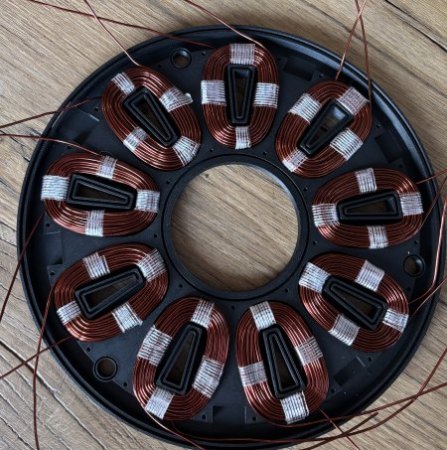 Auslegung Scheibengenerator für 1,6m Horizontalläufer.