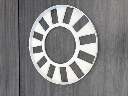 Auslegung Scheibengenerator für 1,6m Horizontalläufer.