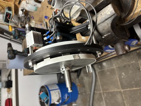 Auslegung Scheibengenerator für 1,6m Horizontalläufer.
