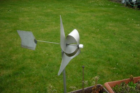 Windräder zum Verschönern des eigenen Gartens.