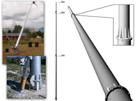 10-12 Meter Mast für Black 300 - wie stelle ich es an?