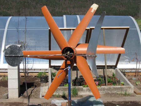 Rohrflügler mit 250W "Pedelec-Generator"