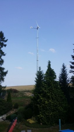 Antaris 6.5 auf 24 Meter Mast